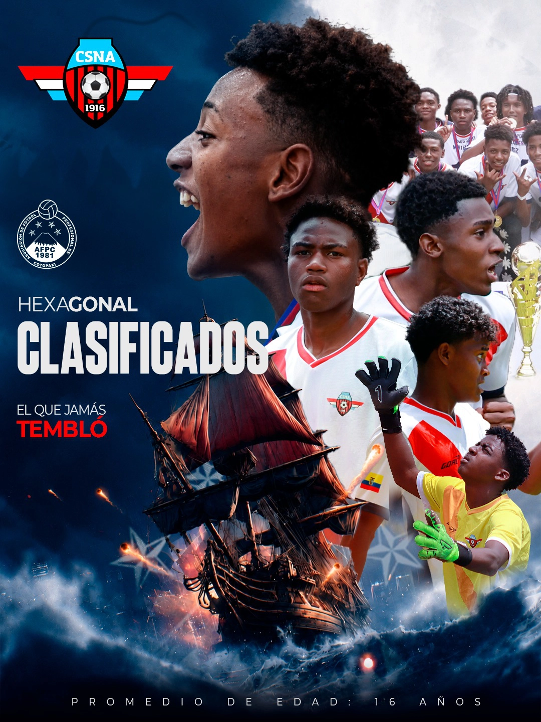 Publicación de clasificación al hexagonal 2016 de Club Sport Norteamérica - Huna Estudios