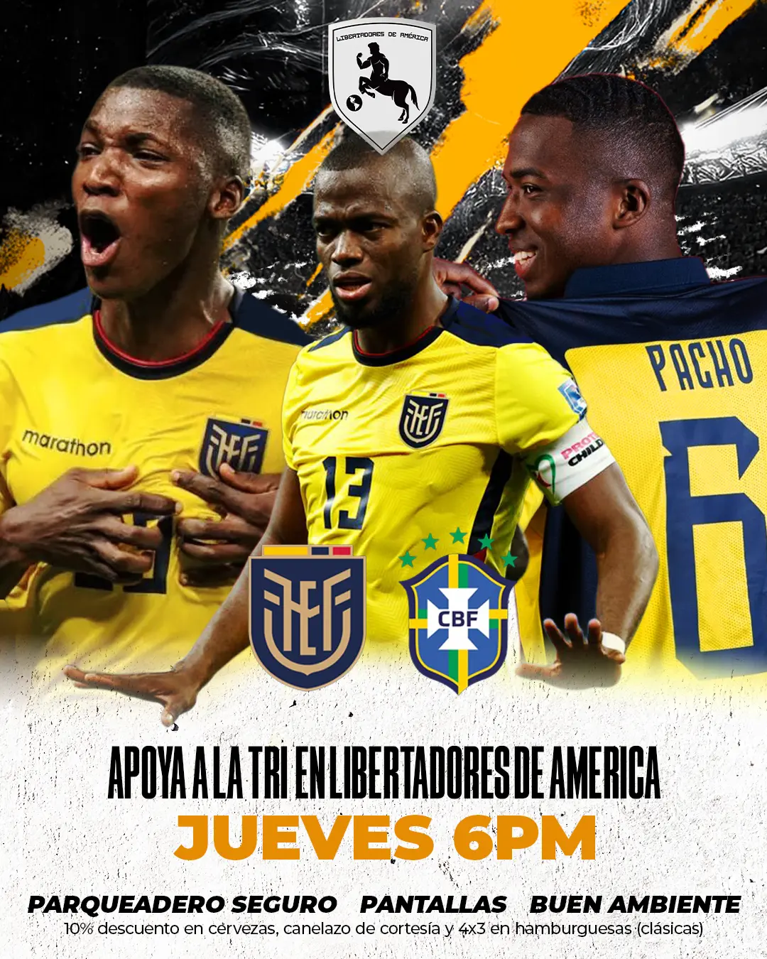 Match Day promoción