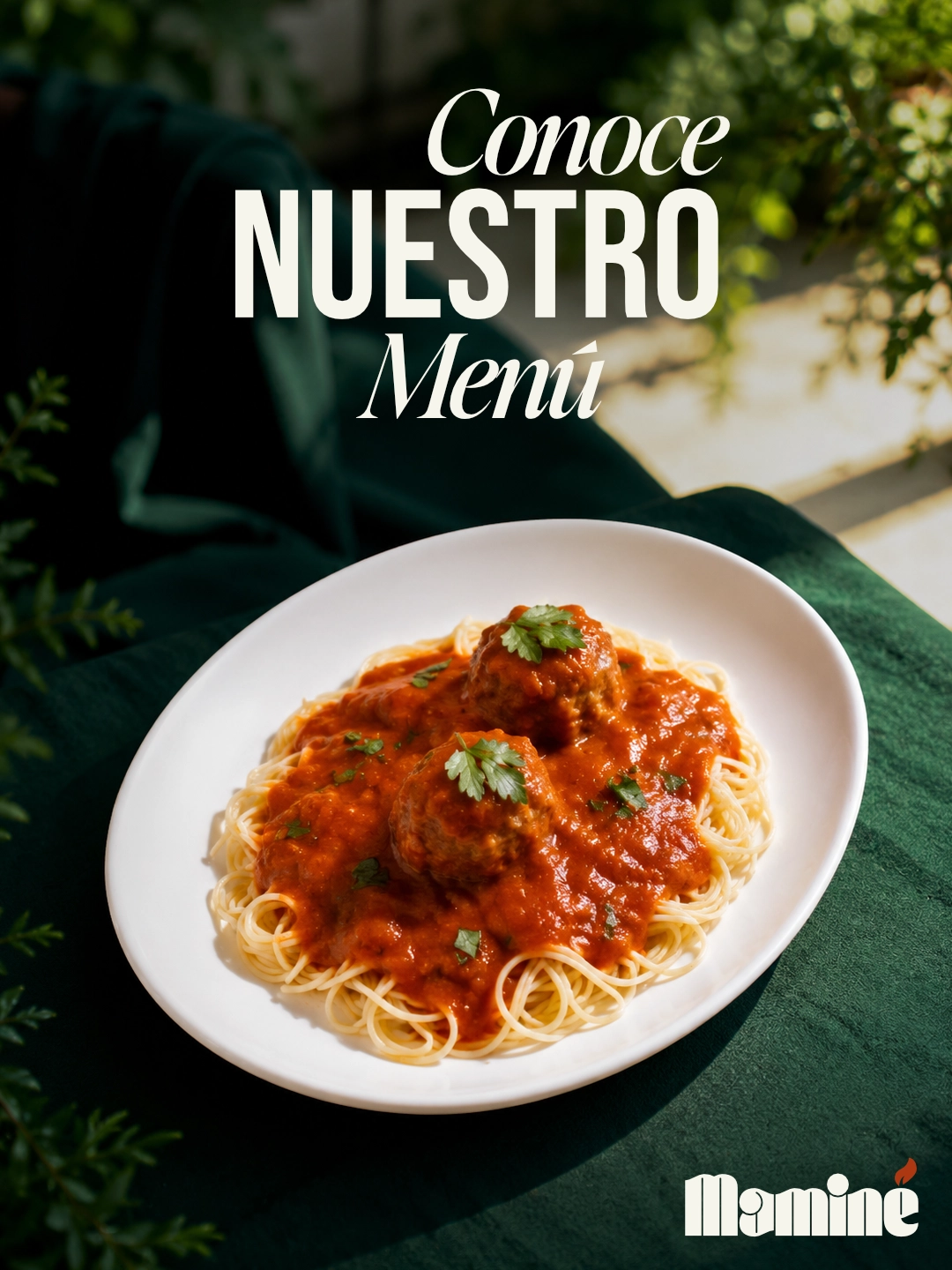 Menú Maminé